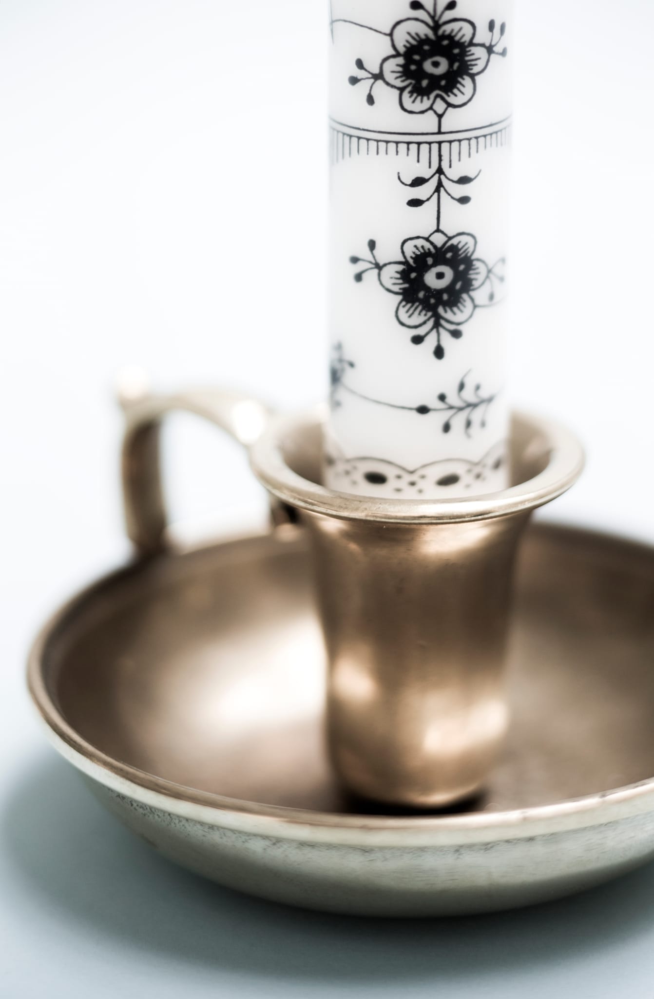 Italian "German" Chamberstick (2.3 cm candle) -