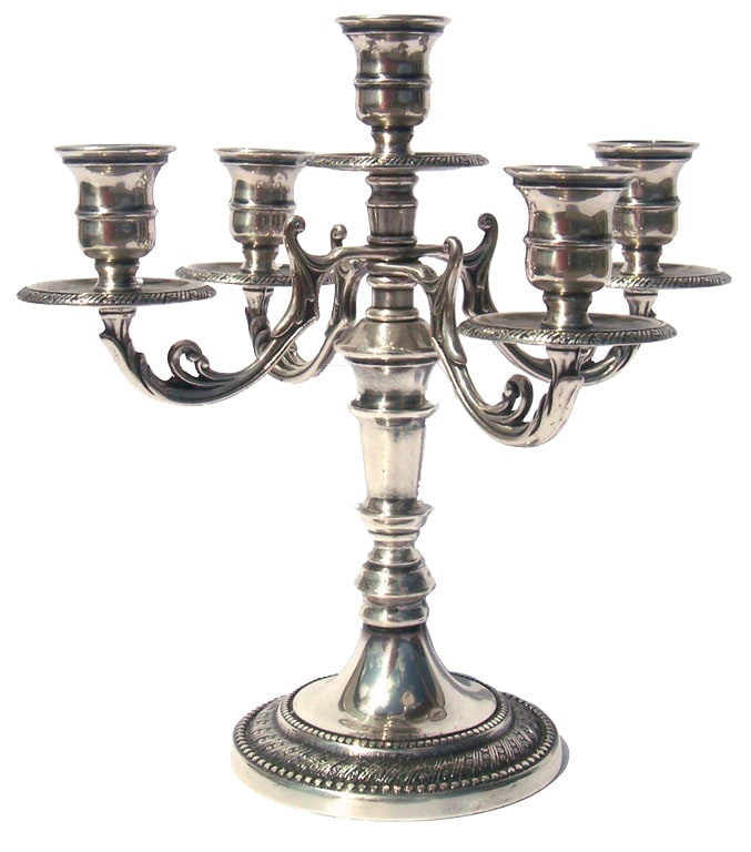 Italian 5-branch Candelabra (2.3 cm candles) -