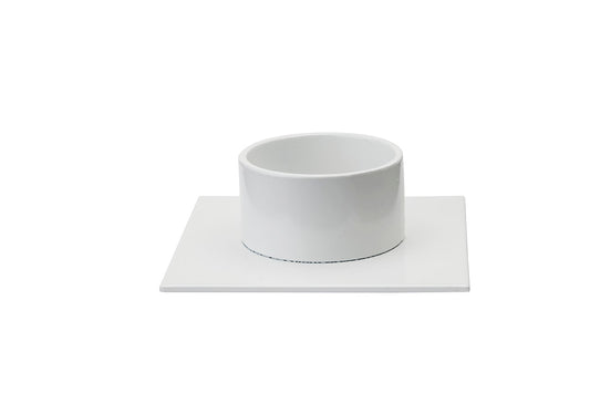 Das Quadrat (5 cm Kerze) – Weiß