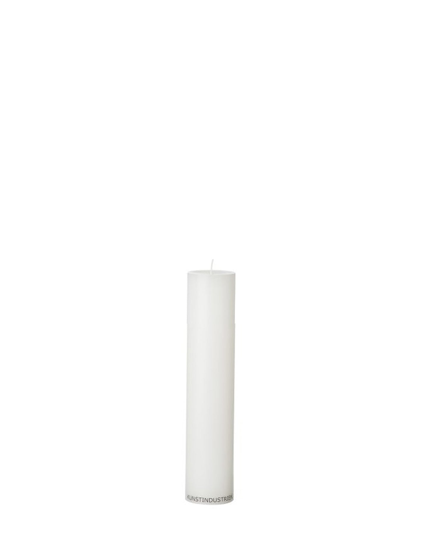 Wax Altar Candles. Ø=5 cm. H=20 cm. EN 15426 - White