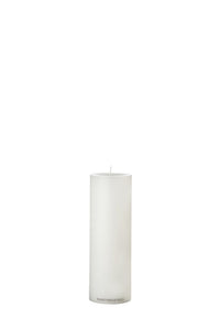 Wax Altar Candles. Ø=8.5 cm. H=20 cm. EN 15426 - White