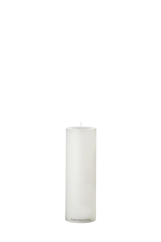 Wax Altar Candles. Ø=8.5 cm. H=20 cm. EN 15426 - White