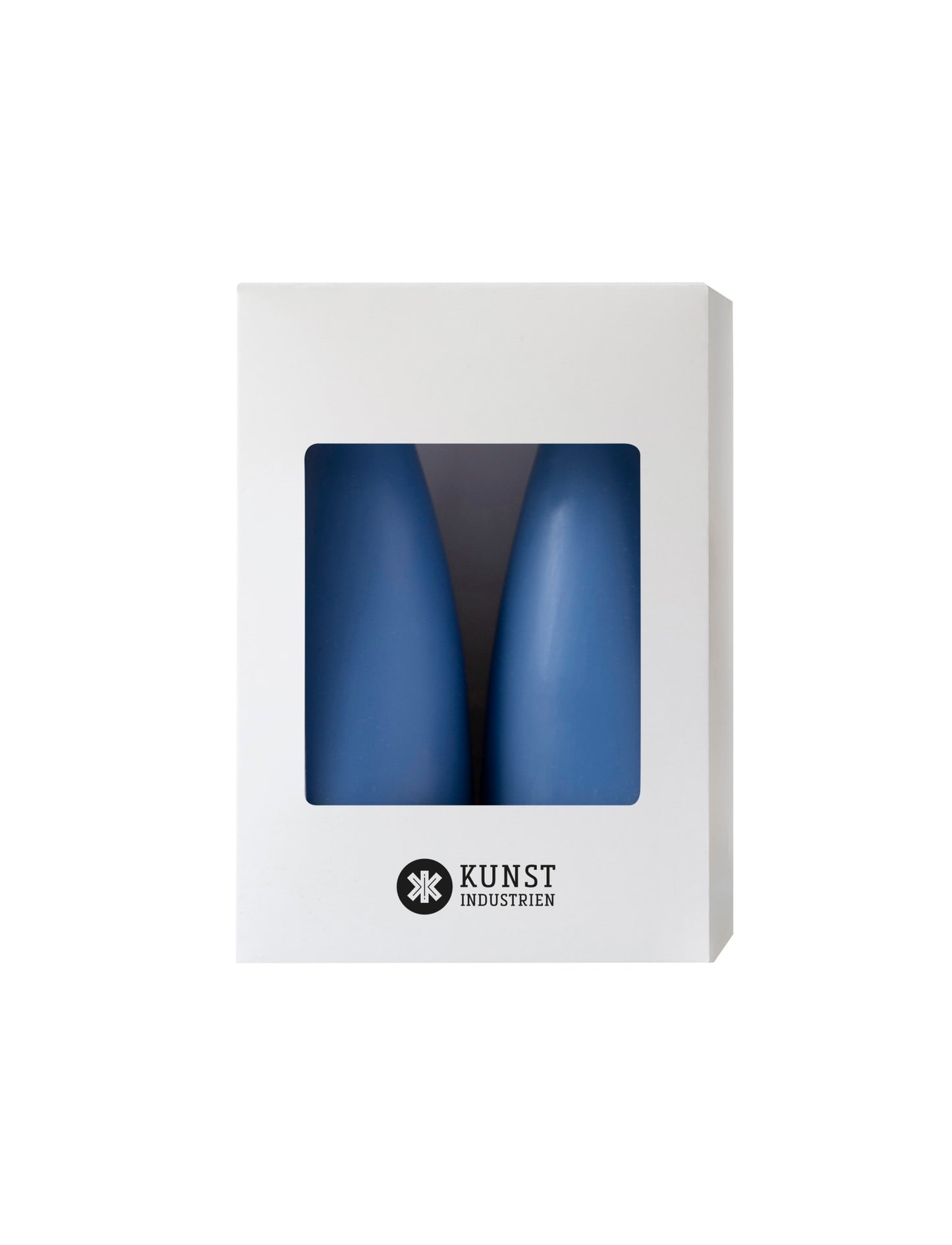 Farbige kegelförmige Kerzen – ø-6,5 cm, Länge 16 cm – 2er-Pack – Lavendel Nr. 29