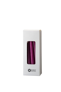 Small colored candle, Ø=1.3 cm, gift box w. 12 pcs. - Heather #71