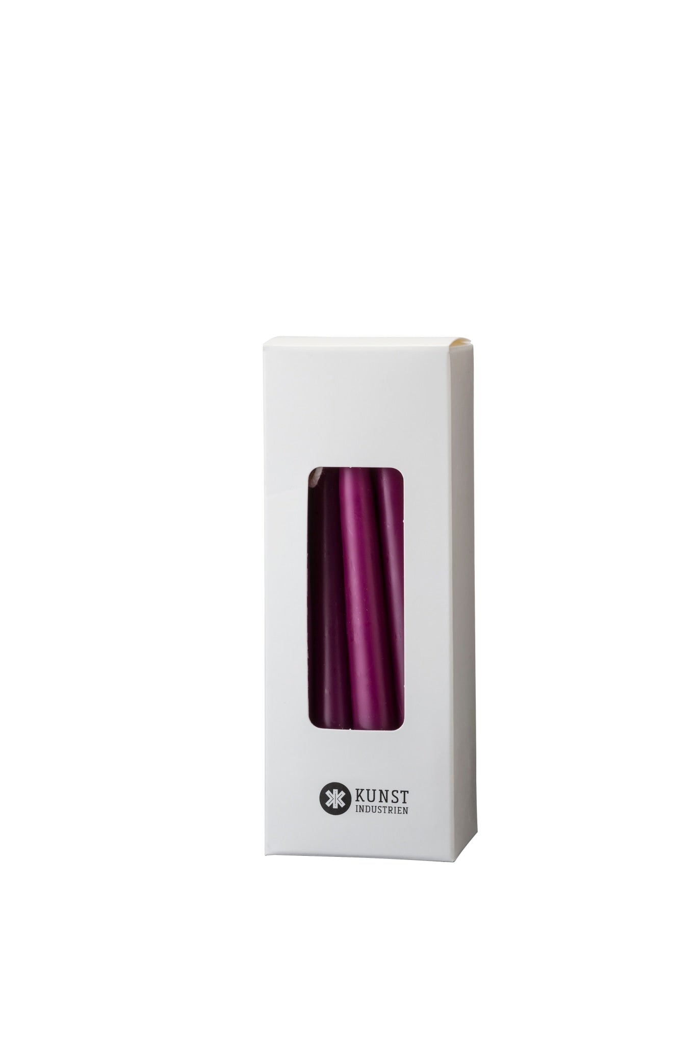 Kleine farbige Kerze, Ø=1,3 cm, Geschenkbox m. 12 Stk. - Heather #71
