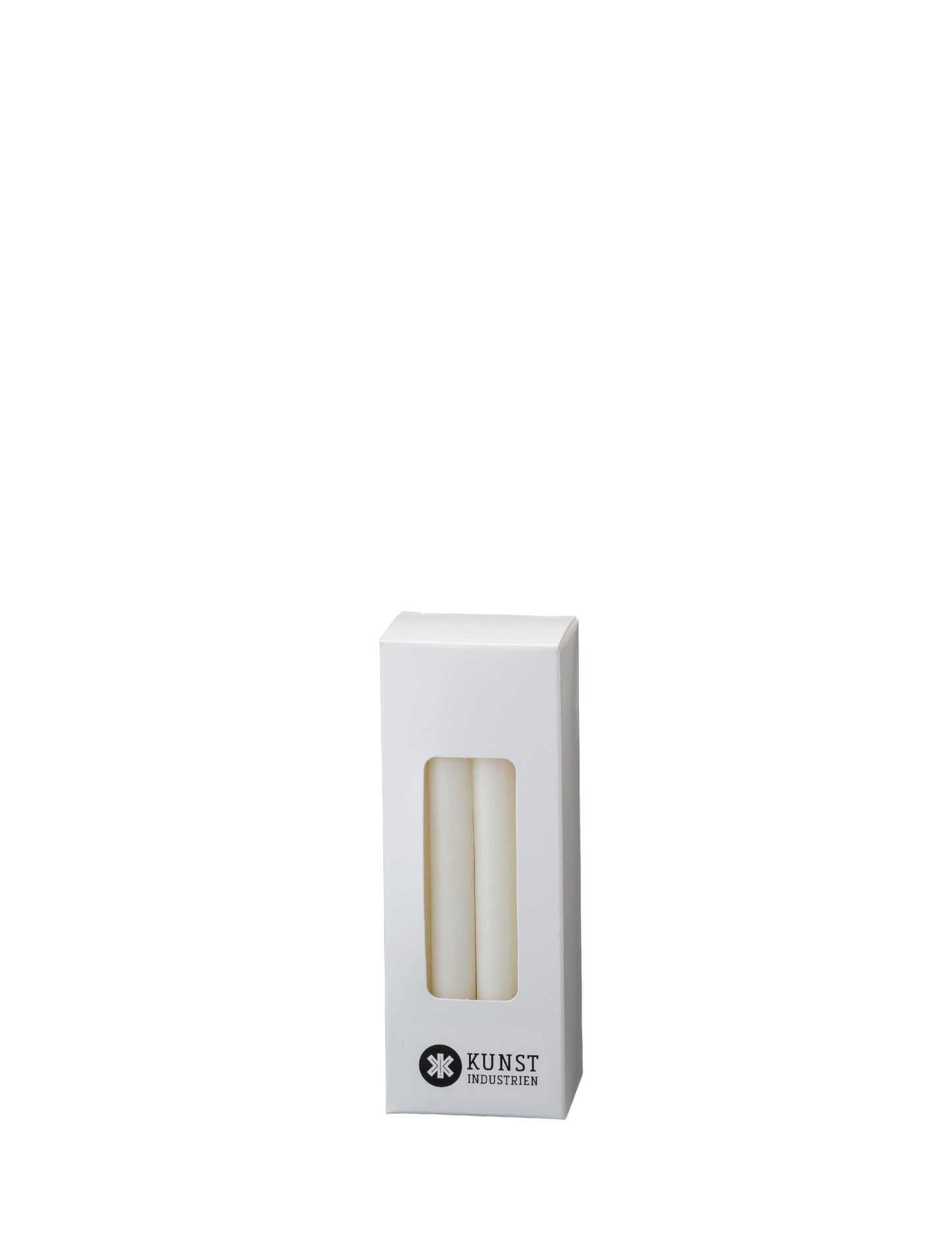 Italian Church Candles. Ø=1.3 cm. H=13 cm 12 pcs in box - White