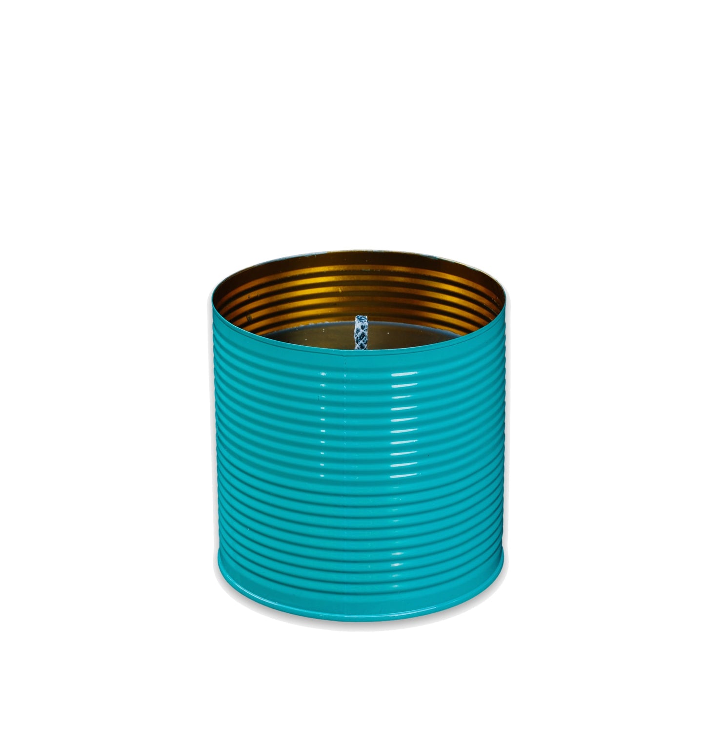 Outdoor-Kerze – Living by Heart – Petroleum/Wasserblau