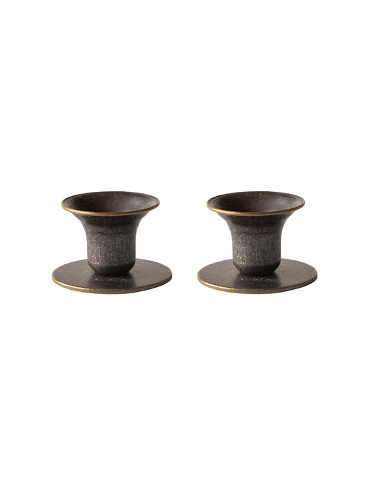 The Bell Candlestick (2,3 cm Kerze) – 2er-Pack – verbrannt