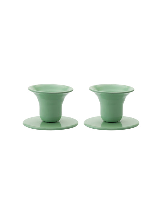 The Bell Candlestick (2,3 cm Kerze) – 2er-Pack – Kitchen Green