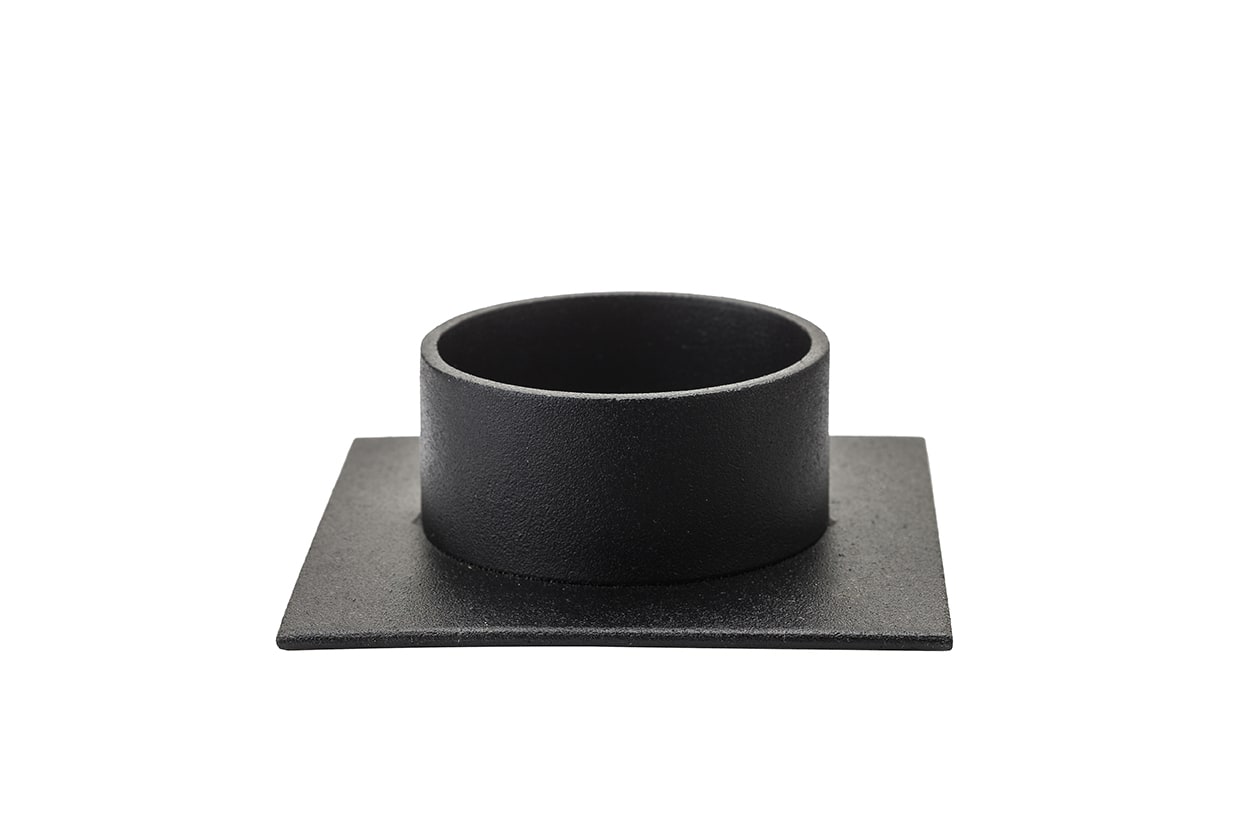 The Square (6 cm candle) - Black