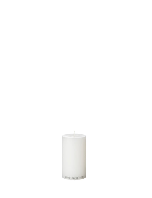 Wax Altar Candles. Ø=7 cm. H=12 cm. EN 15426 - White