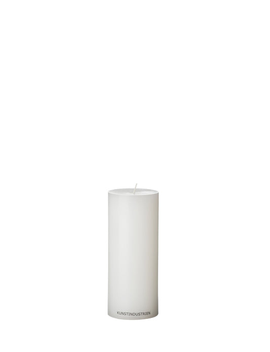 Wax Altar Candles. Ø=8.5 cm. H=20 cm. EN 15426 - White