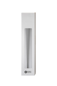 Dekokerze (40 cm) – 2er-Pack – Weiß #01
