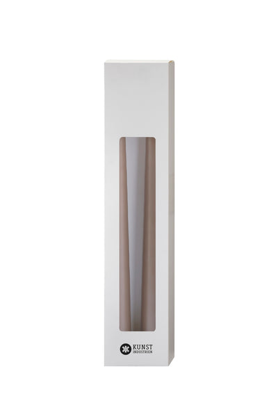 Decoration candle (40 cm) - 2-pack - Nougat #65