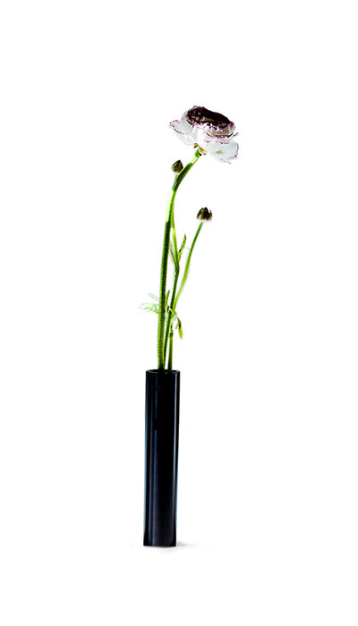 Slim Vase 14 cm - Black