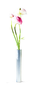 Slim Vase 17 cm - Stainless steel