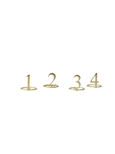 Advent Numbers - Brass