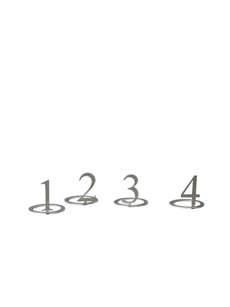 Advent Numbers - Stainless steel