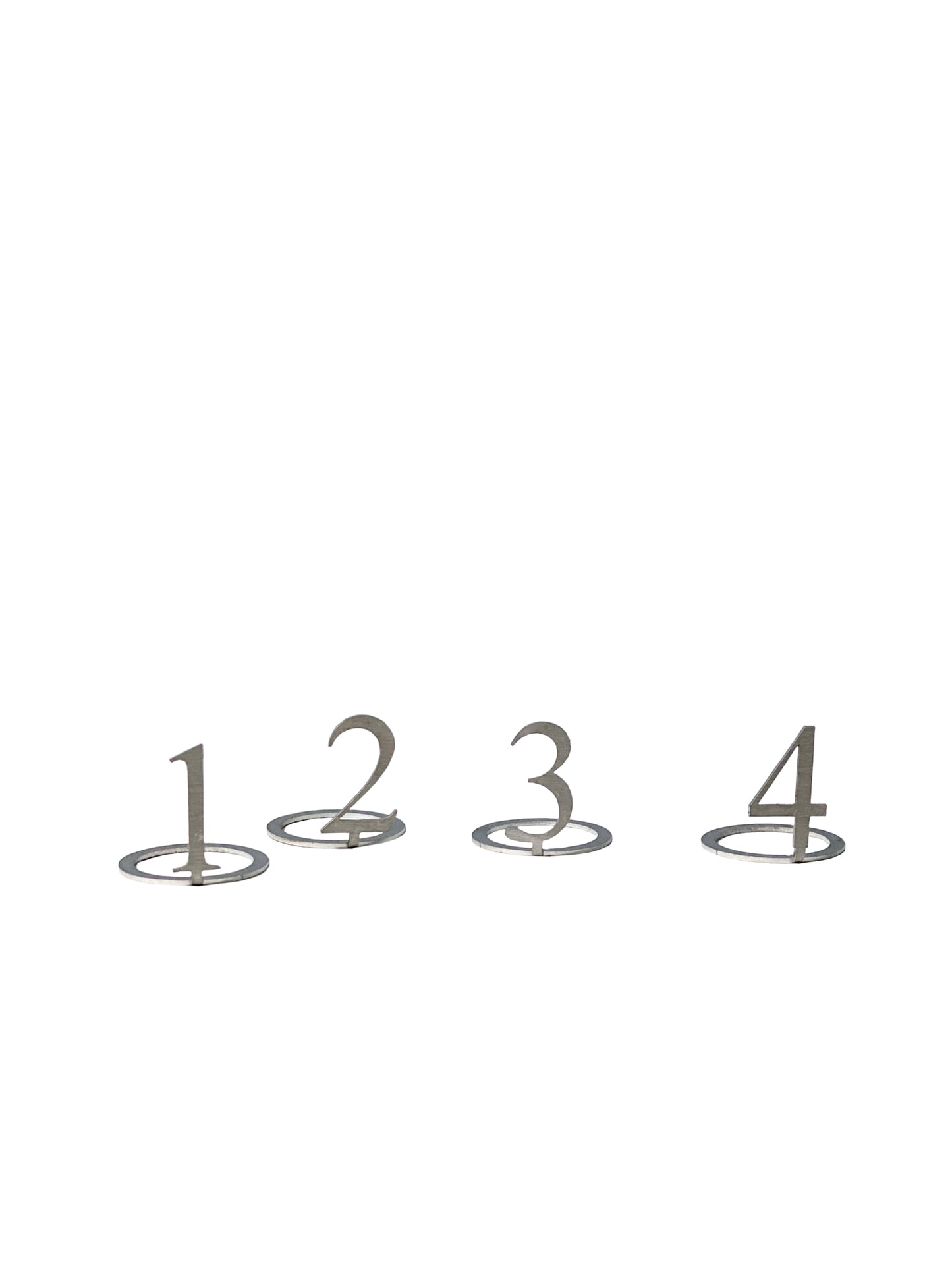 Advent Numbers - Stainless steel