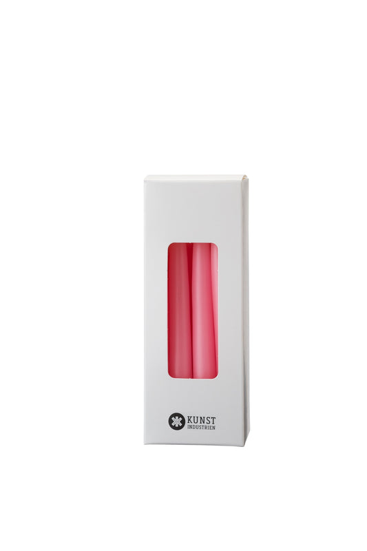 Small colored candle, Ø=1.3 cm, gift box w. 12 pcs. - Pastel Rose #82