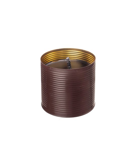 Outdoor-Kerze - Living by Heart - Dunkelbraun