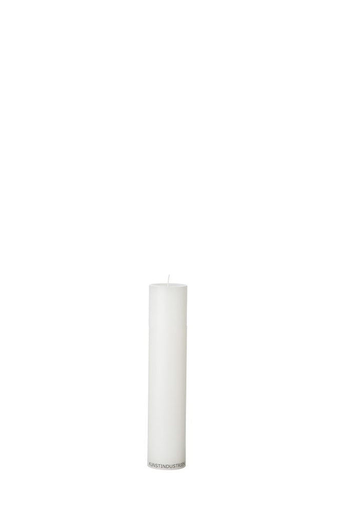 Altarkerzen aus Wachs. Ø=5 cm. H=20 cm. EN 15426 – Weiß