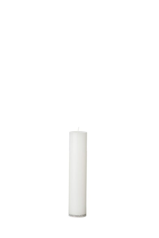Wax Altar Candles. Ø=5 cm. H=20 cm.  White