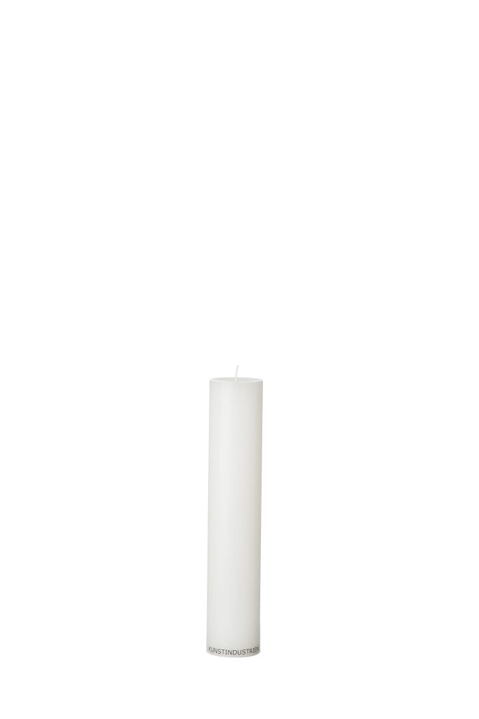 Altarkerzen aus Wachs. Ø=5 cm. H=25 cm. EN 15426 – Weiß