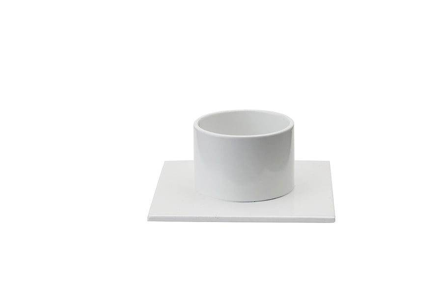 The Square (4 cm candle) - White