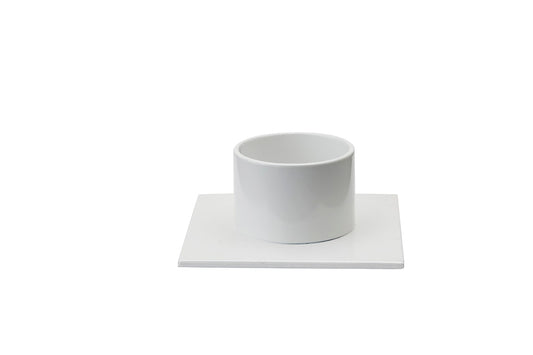 Das Quadrat (4 cm Kerze) – Weiß
