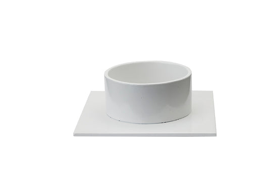 The Square (6 cm candle) - White