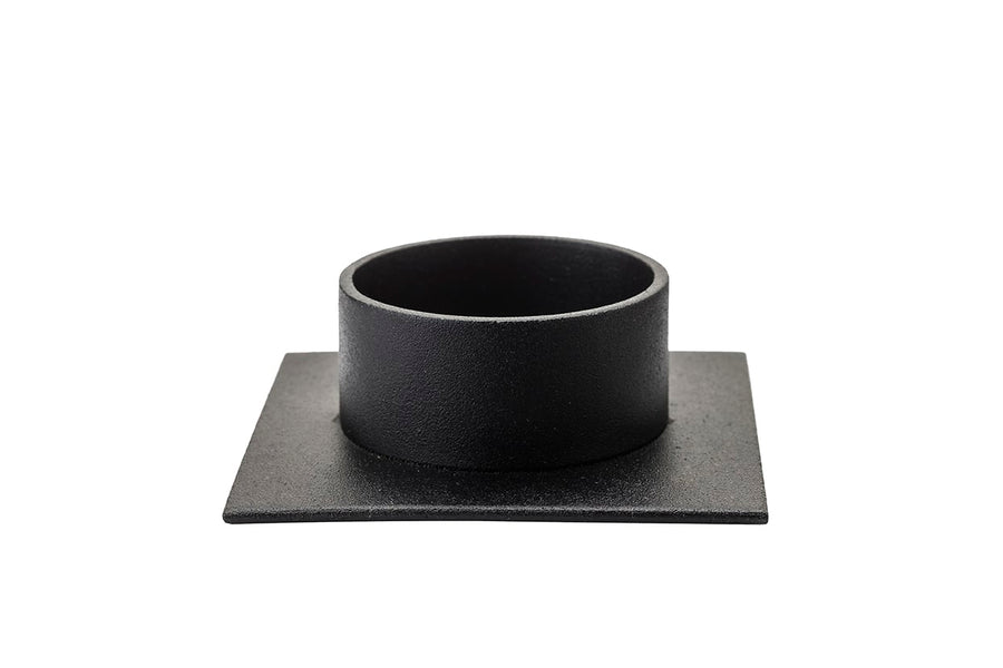 Das Quadrat (6 cm Kerze) – Schwarz