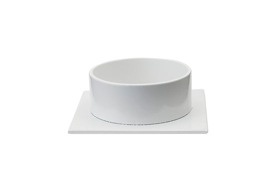 Das Quadrat (7 cm Kerze) – Weiß