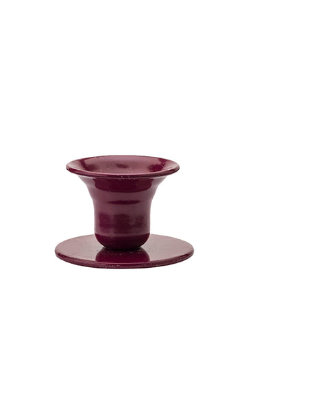 The Bell Candlestick (2,3 cm candle) - Bordeaux