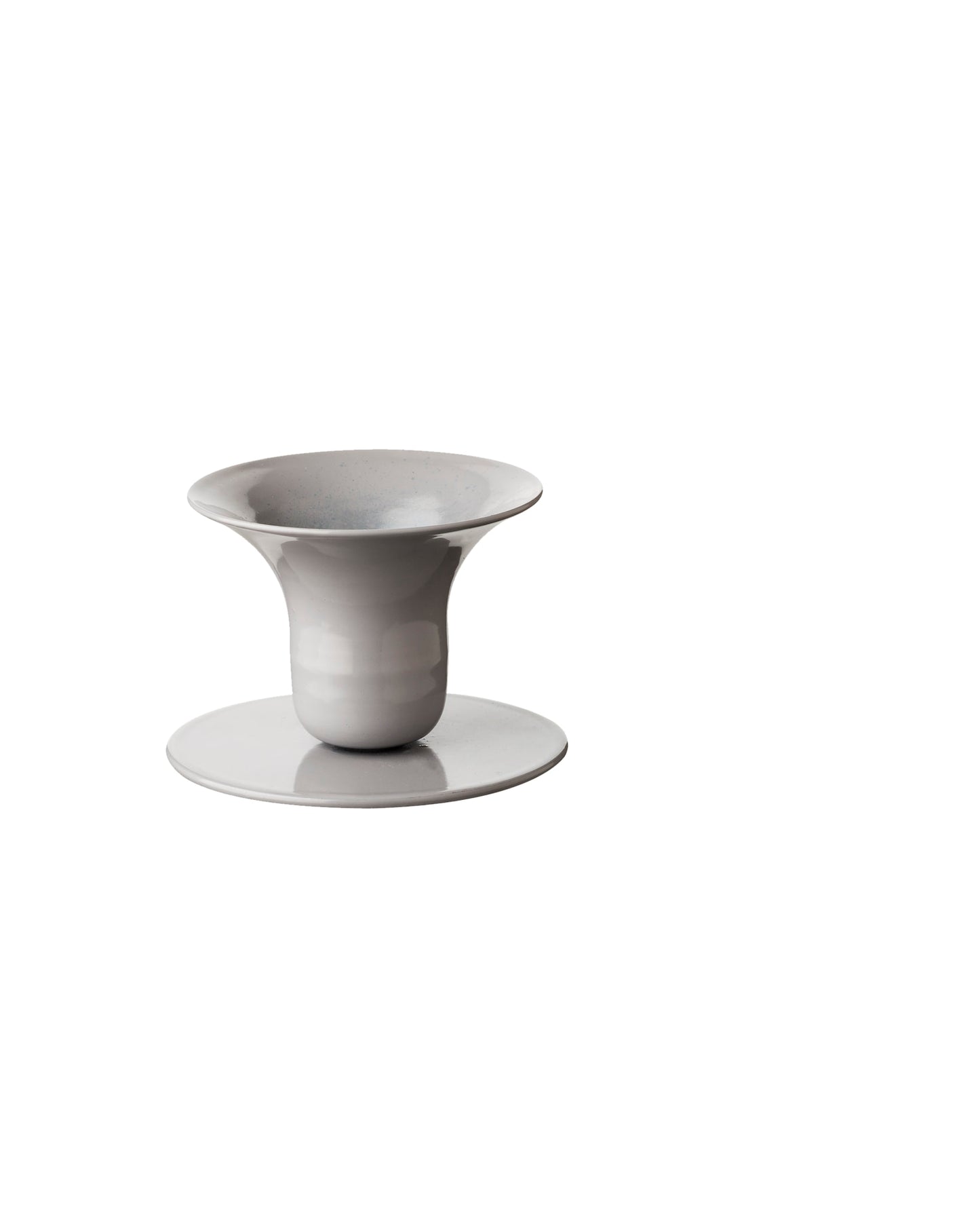 The Bell Candlestick (2,3 cm candle) - Grey