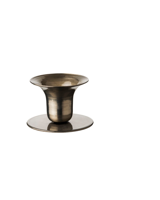The Bell Candlestick (2.3 cm candle) - Anthracite