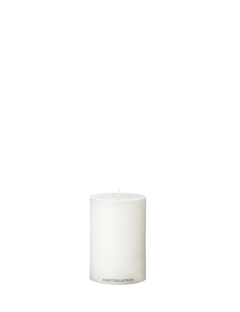 Wax Altar Candles. Ø=10.5 cm.H=15 cm. EN 15426 - White