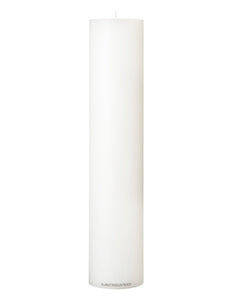 Wax Altar Candles. Ø=10.5 cm. H=50 cm EN 15426 - White
