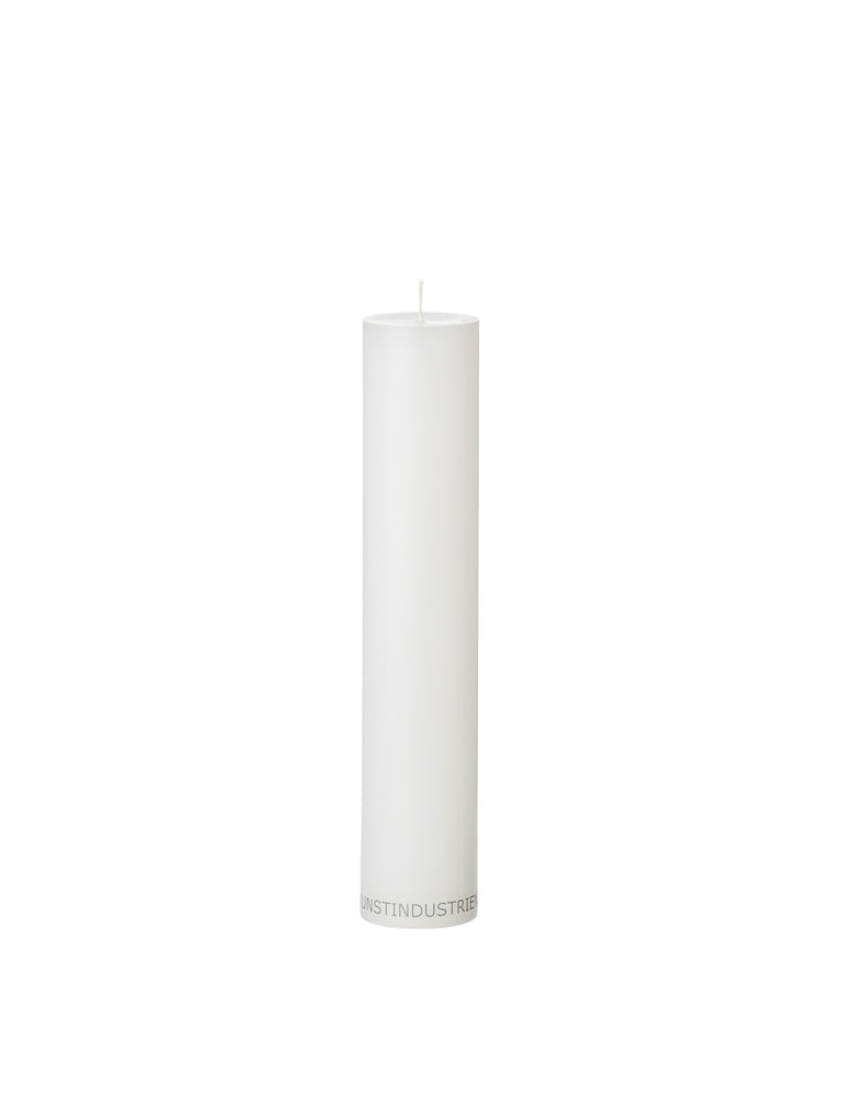 Wax Altar Candles. Ø=4 cm. H=20 cm EN 15426 - White
