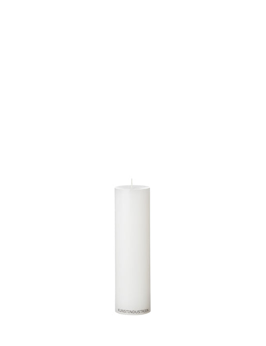 Wax Altar Candles. Ø=6 cm. H=20 cm. EN 15426 - White