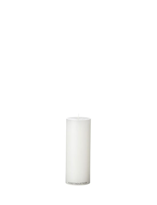 Wax Altar Candles. Ø=7 cm. H=18 cm. EN 15426 - White