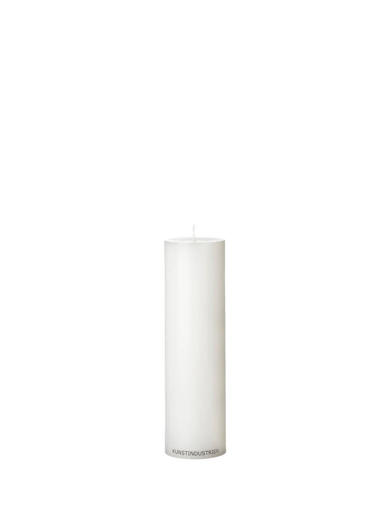 Altarkerzen aus Wachs. Ø=7cm. H=24 cm. EN 15426 – Weiß
