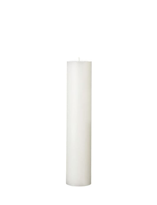 Altarkerzen aus Wachs. Ø=7cm. H=34 cm. EN 15426 – Weiß