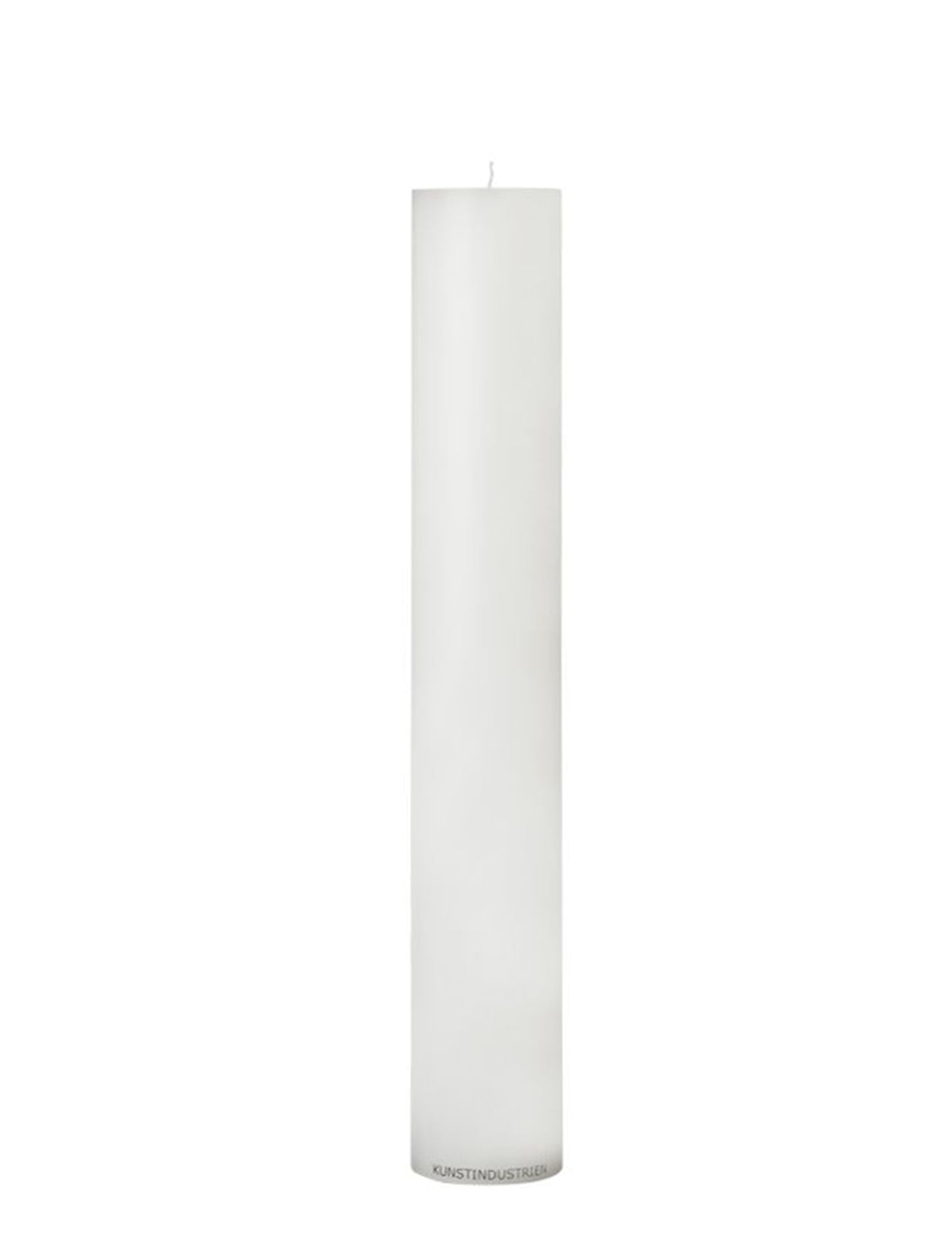 Wax Altar Candles. Ø=7 cm. H=45 cm. EN 15426 - White