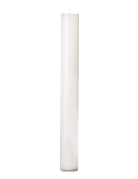 Wax Altar Candles. Ø=7 cm. H=70 cm. EN 15426 - White