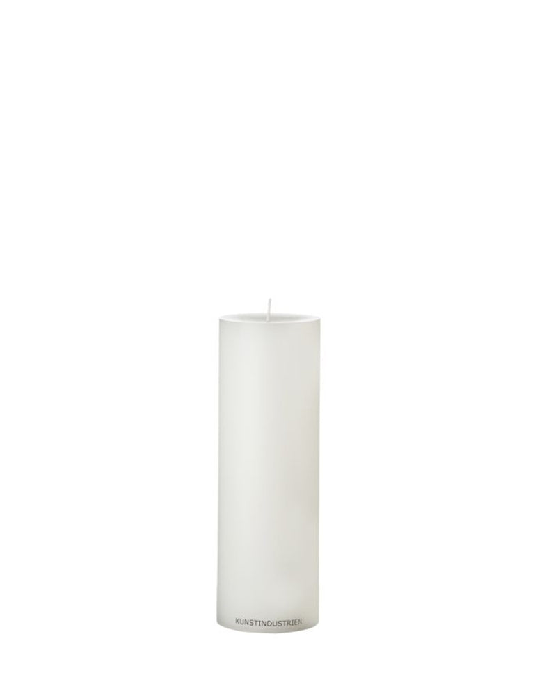 Wax Altar Candles. Ø=8.5 cm. H=25 cm. EN 15426 - White