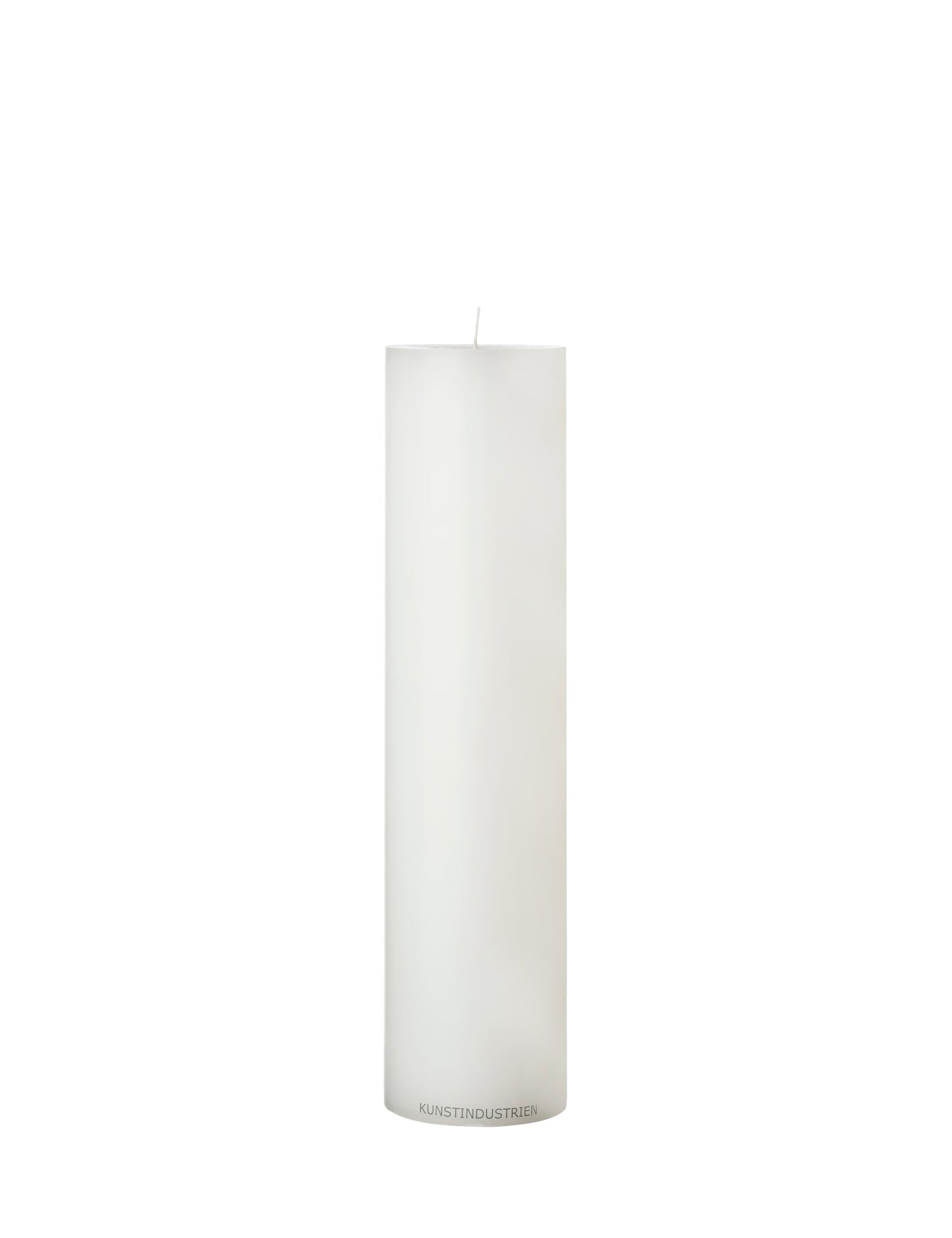 Wax Altar Candles. Ø=8.5 cm. H=35 cm. EN 15426 - White