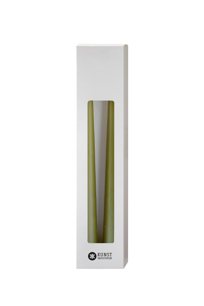 Decoration candle (40 cm) - 2-pack - Olive #36