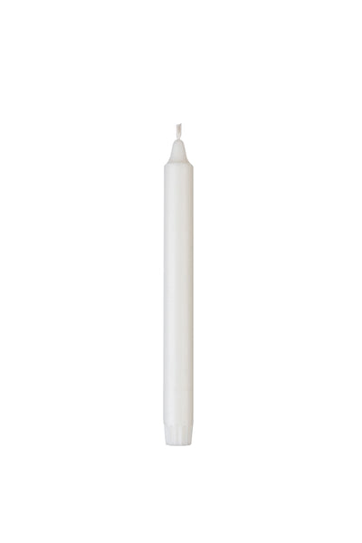 Danish Taper Candle, 24 cm, Giftbox with 8 pcs - White