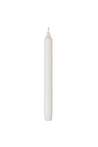 Danish Taper Candles (Kronelys), 30 cm -Giftbox w.8 pcs. - White